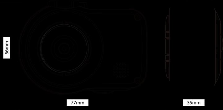 Actual product image Kenwood Corp. DRV410 dashcam (GPS receiver, Full HD)