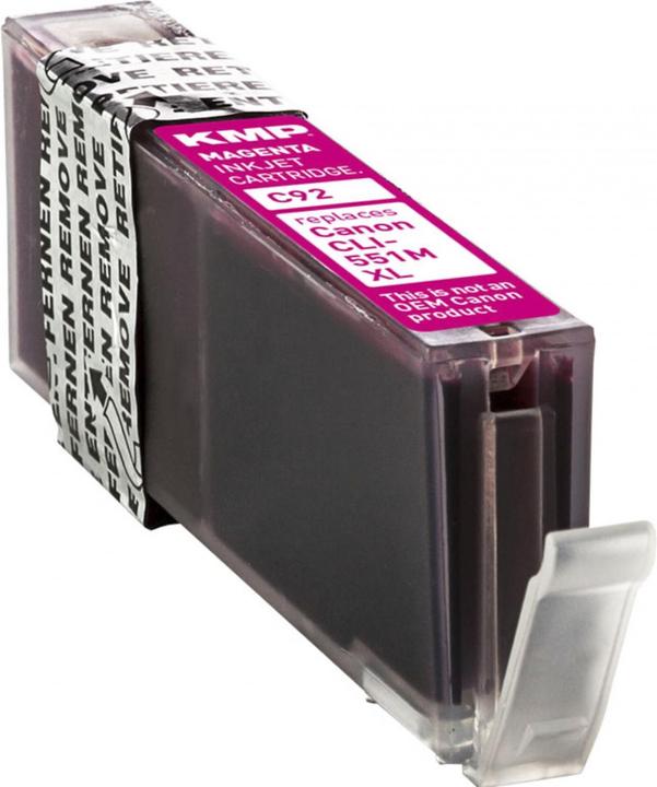 Productafbeelding KMP C92 Inktcartridge comp. met Canon CLI-551 M XL (M)