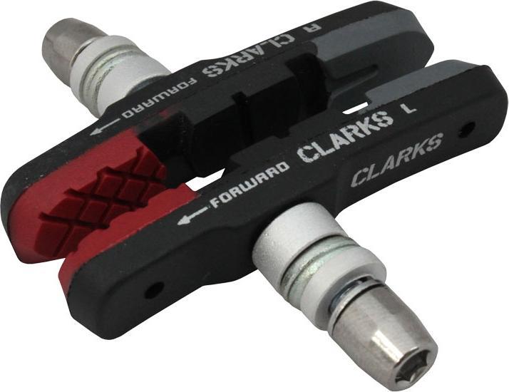 Produktbild Clarks Bremsen MTB-Hybrid Bremsbeläge Integral Block W-Triple Compound Insert Pads, grau (Kunststoff)