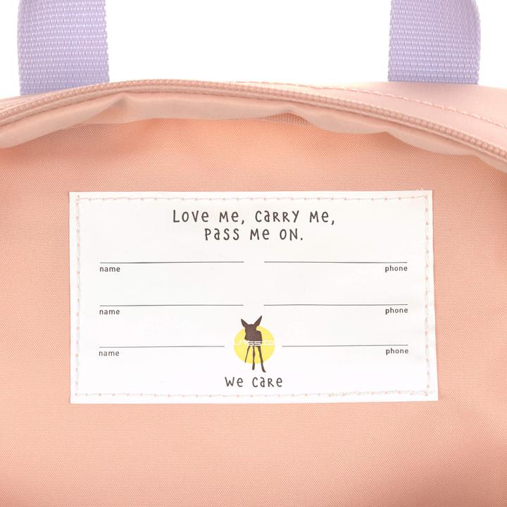 Image du produit Lässig Rucksack Mini Square – Little Gang, Kirsche Rosa