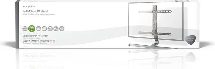 Image du produit Nedis Support TV entièrement mobile (Universel, 75", 40 kg)