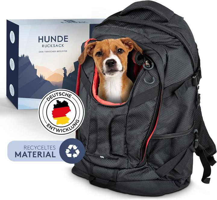Produktbild FunPak Hunderucksack (Hund, Atmungsaktiv, Waschbar, Abschliessbar)