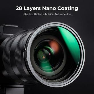 Produktbild K&F Concept Grauer einstellbarer Magnetfilter Nano-X MRC Fader ND2-32 - 72 mm (72 mm, ND- / Graufilter, 72 mm)