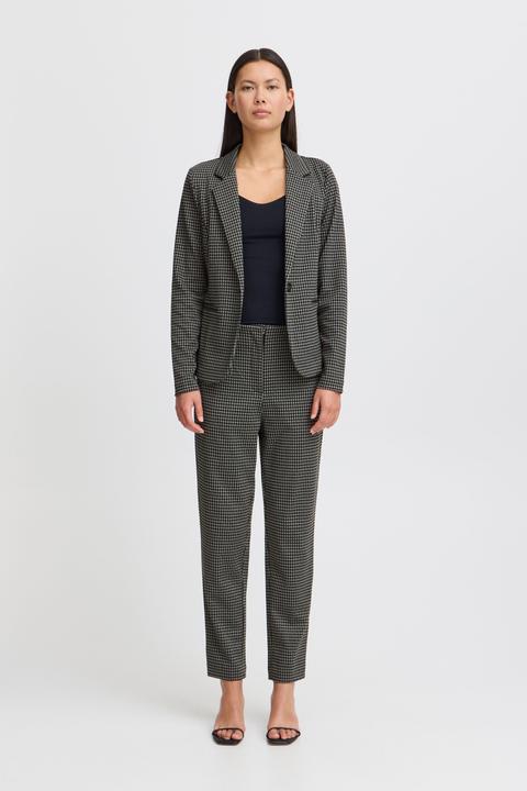 Actual product image Ichi IHKATE HOUNDSTOOTH PA3 20122246 (S)