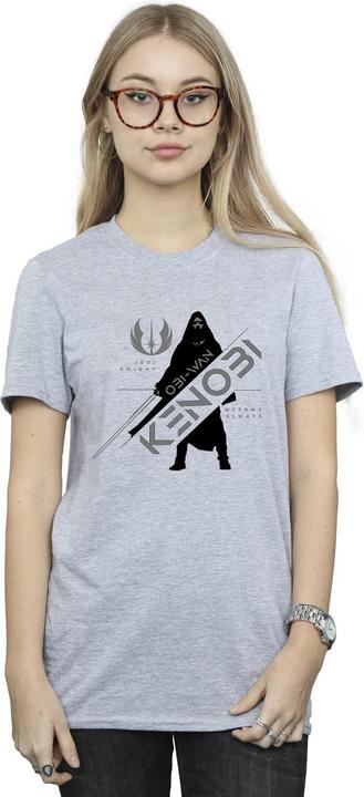 Immagine prodotto Star Wars Obi-Wan Kenobi Jedi Knight Maglietta Ampia Donna (L)