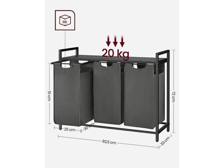 Actual product image Vasagle Laundry (114 l)