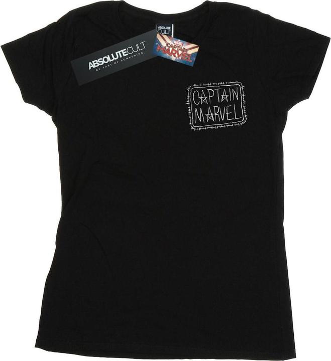 Image du produit - T-shirt CAPTAIN BREAST PATCH - Femme (L)