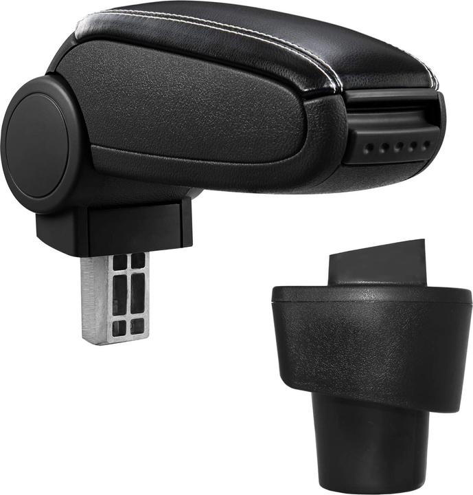 Image du produit Jamb Mittelarmlehne Renault Twingo 3 Staufach Schwarz weissen Nähten