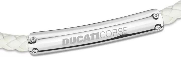 Produktbild Ducati Vittoria Armband (22 cm, Leder, Edelstahl)