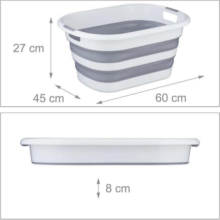 Immagine prodotto Relaxdays Cesto della biancheria (35 l)