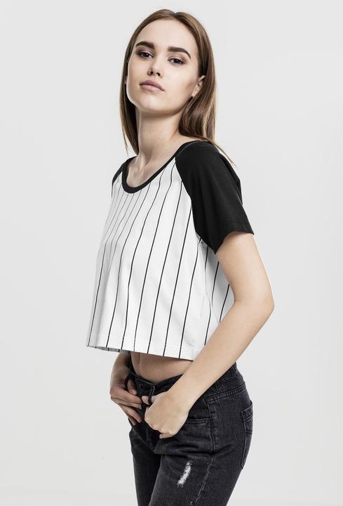 Immagine prodotto Urban Classics Tee Cropped Baseball da donna (S)