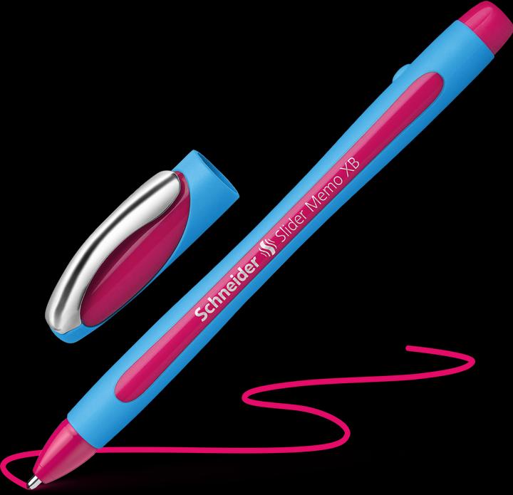 Produktbild Schneider Kugelschreiber Slider Memo (Pink, Blau, 1 x)