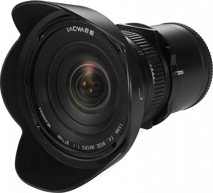 Image du produit Venus Optic Laowa 15mm f/4.0 Macro grand angle Sony FE (Sony E, Plein format)