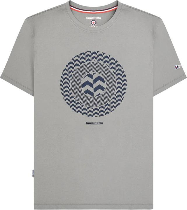 Actual product image Lambretta Mens Chevron Target Big & Tall T-Shirt (5XL)