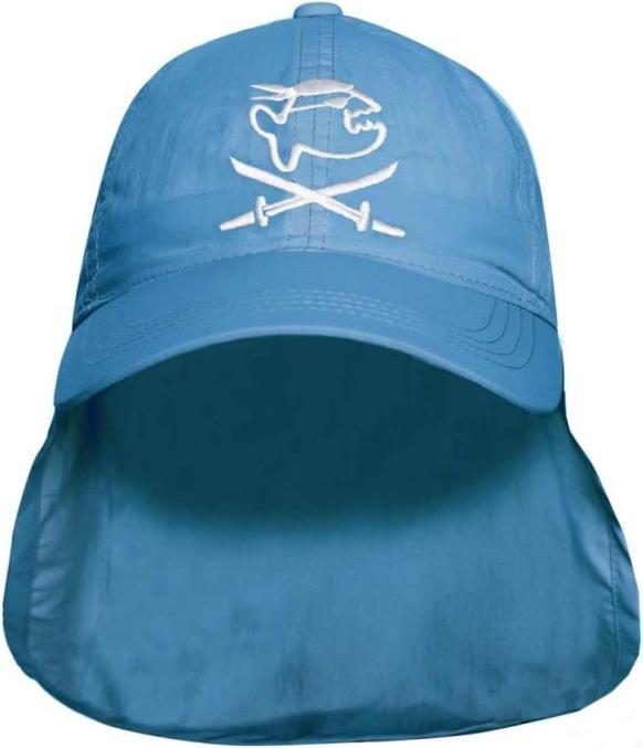 IQ-UV Kinder Sonnenschutz Cap Jolly mit Nackenschutz recycelt blau (1 Stk)