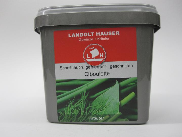Image du produit Landolt Hauser Ciboulette lyophilisée coupée (Ciboulette) dans la boîte LH (35 g)