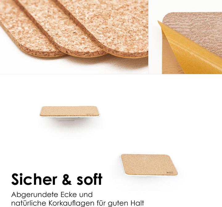 Produktbild LucyBalu STEPS Katzentreppe (5 cm, Weiss, Cork)