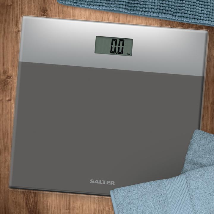 Immagine prodotto Salter 9206 SVSV3R Bilancia pesapersone digitale in vetro - argento (180 kg)