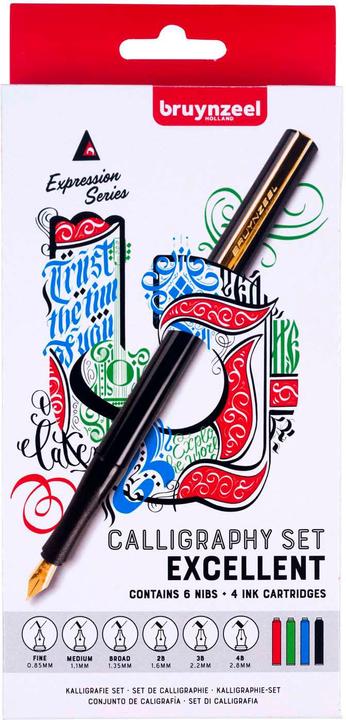 Actual product image Bruynzeel Calligraphy set |14 pieces