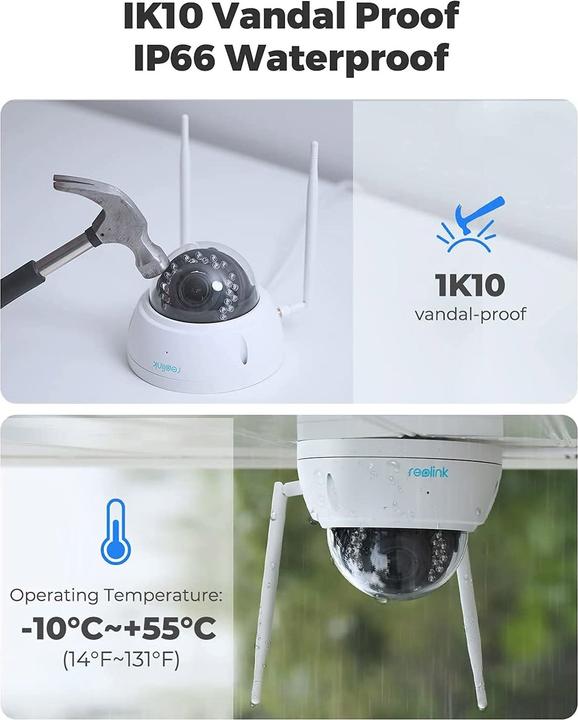 Actual product image Reolink Network camera RLC-542WA (2560 x 1920 pixels)