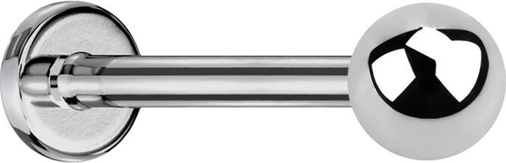 Produktbild Star Piercing Steriles Micro Labret silber mit Kugel (Titan G23, ohne Messing)