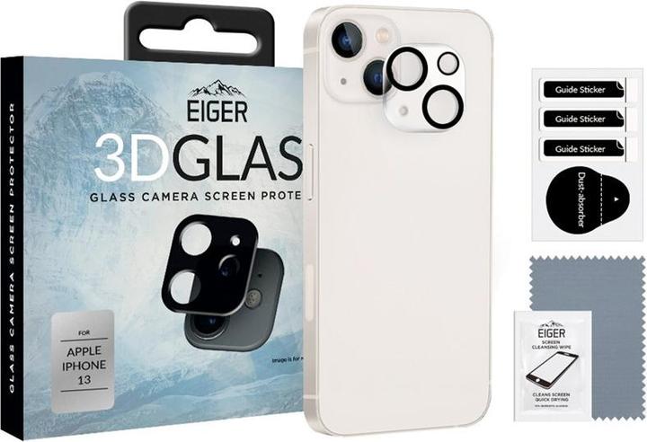 Actual product image Eiger Mountain Glass Lens (1 Piece, Apple iPhone 13)