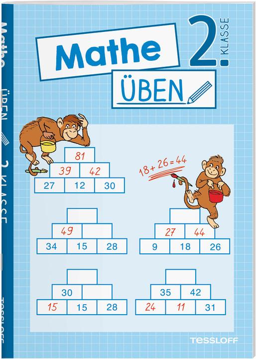 Productafbeelding Tessloff Mathe üben 2. Klasse (Duits, Julia Meyer, 2018)