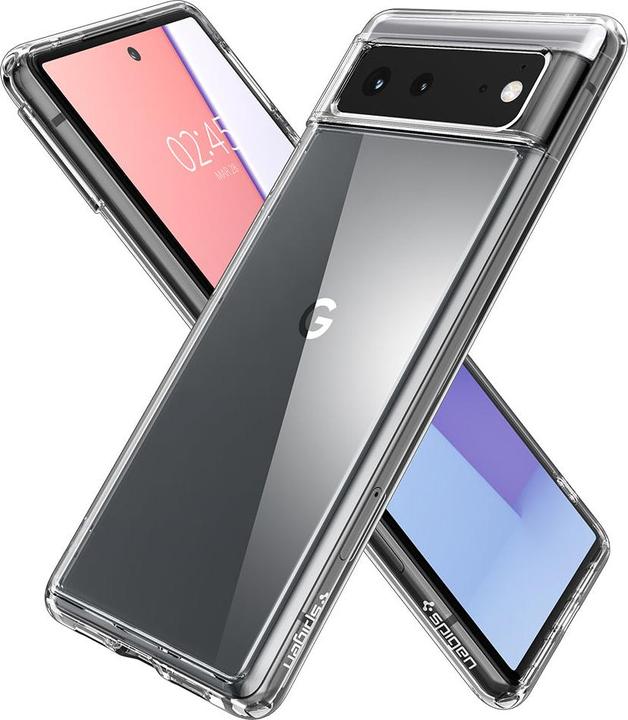 Actual product image Spigen Ultra Hybrid case for Google Pixel 6 Crystal clear (Google Pixel 6)
