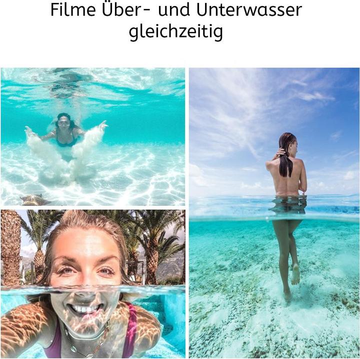 Productafbeelding Telesin Onderwaterbehuizing Dome Port voor GoPro Hero 9 (GP-DMP-T09) (Hero 11 Zwart, Hero 9 Zwart, Hero 10 Zwart, Held 12)