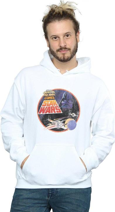 Immagine prodotto Star Wars From A Galaxy Far Far Away Felpa con Cappuccio Uomo (L)