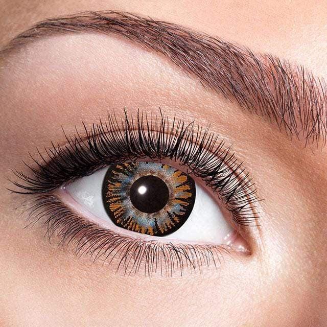 Actual product image Big Eyes brown contact lenses (Brown)