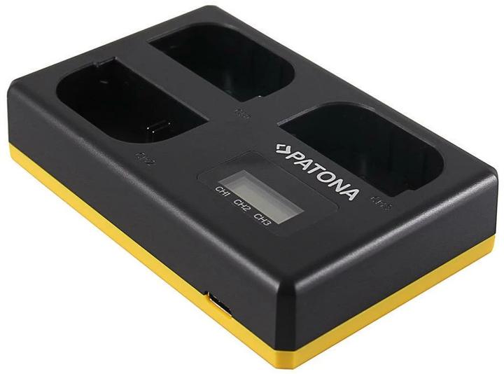 Actual product image Patona Triple charger Canon LP-E6 (Camera battery charger)
