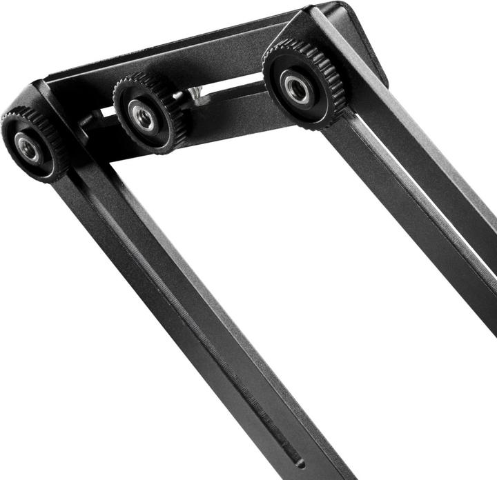 Produktbild Walimex Makro Blitzschiene Basic m. Y-Kabel Olymp. (Blitzhalterung)