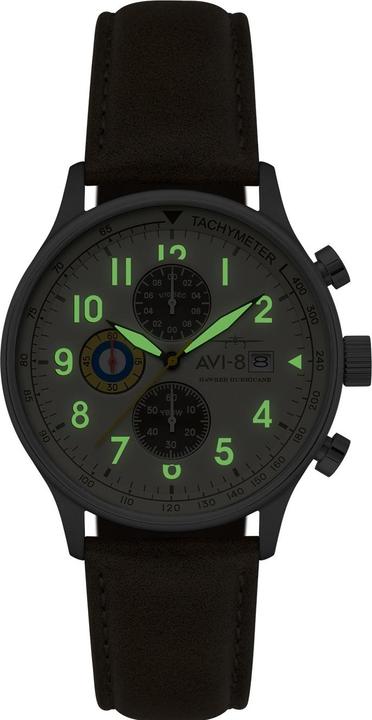 Actual product image AVI-8 AV-4011-1B Hawker Hurricane (Pilot watch)