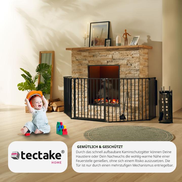 Produktbild tectake Kaminschutzgitter Agni