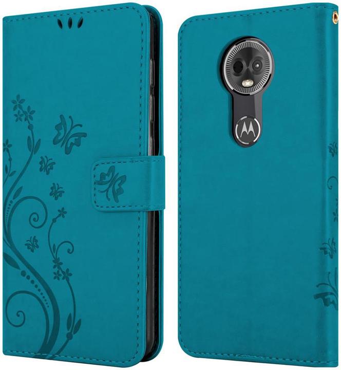 Produktbild Cadorabo Flower Book Cover (Motorola Moto E5 Plus)