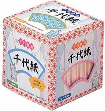 Produktbild Sellmer Origami Chiyogami 7x7cm 1005 Blätter (36 g/m², 1005 x)