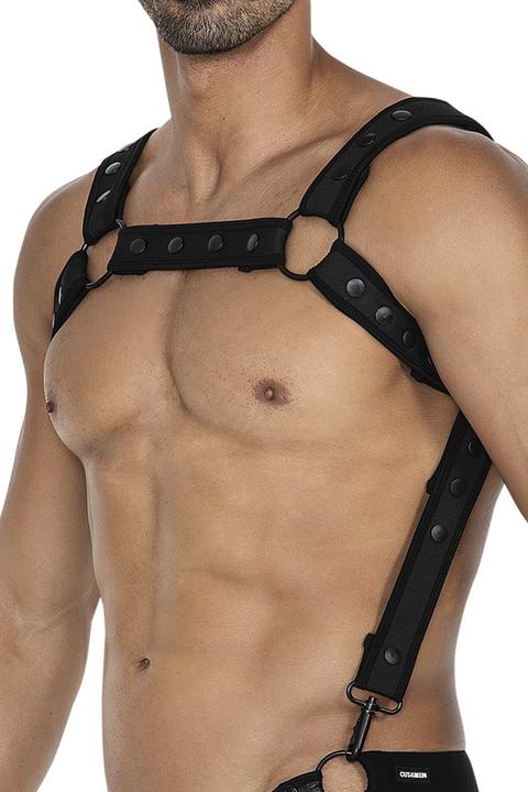 Actual product image Cut4men Body Harness in schwarz (One size)