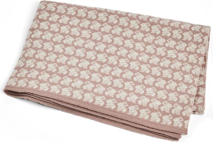 Image du produit Smallstuff - Baby blanket AO rabbits - Merino Wool Powder - 80x100 cm (70007-92) (80 x 100 cm)