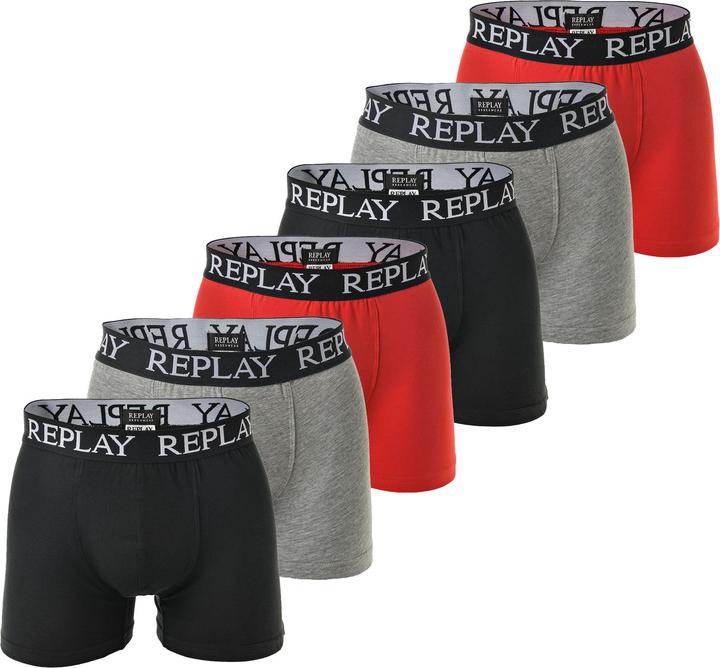 Nero/grigio/rosso