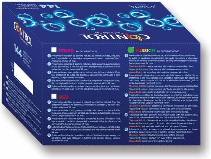 Produktbild Control Adapta Fussion Condoms 144 Units (144 Stk.)