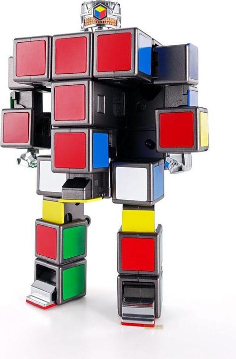 Actual product image Bandai Rubik's Cube Soul of Chogokin diecast action figure Rubik's Cube Robo 15 cm