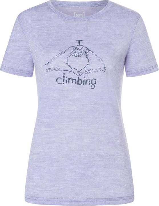 Super Natural Women's I Love Climbing Tee