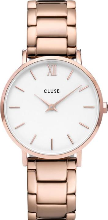 Produktbild Cluse Minuit Three Link Rosé (Analoguhr, 33 mm)