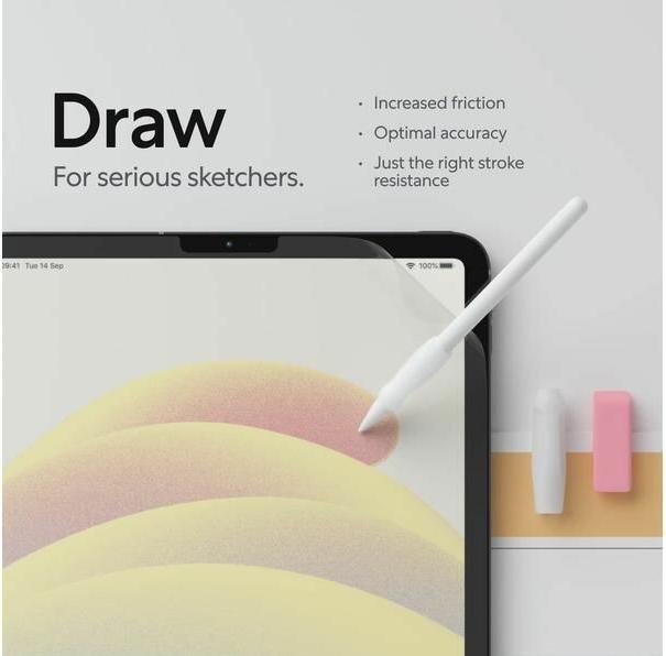 Produktbild Paperlike Displayschutzfolie (2 Stück, iPad Pro 11 2018 (1. Gen), iPad Air 2020 (4. Gen), iPad Pro 11 2021 (3. Gen), iPad Air 2022 (5. Gen), iPad Pro 11 2020 (2. Gen), iPad Pro 11 2022 (4. Gen))