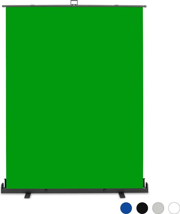 Image du produit Walimex pro Panneau enroulable Fond vert 165x220 (176.50 cm, 226 cm)