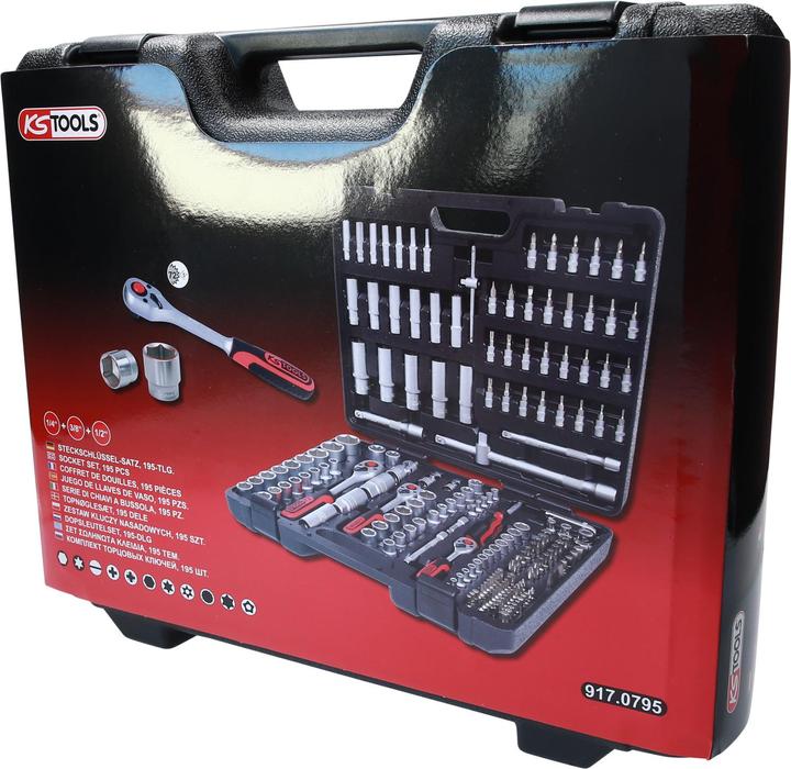 Actual product image KS Tools Socket wrench set (32 mm, 19 mm, 6 mm, 12 mm, 24 mm, 14 mm, 22 mm, 16 mm, 23 mm, 10 mm, 21 mm, 18 mm, 27 mm, 7 mm, 31 mm, 17 mm, 11 mm, 5 mm, 15 mm, 26 mm, 30 mm, 8 mm, 28 mm, 9 mm, 29 mm, 13 mm, 20 mm, 25 mm, 4 mm)