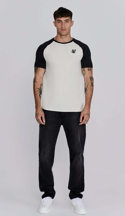 Actual product image Siksilk T-Shirt Raglan T-Shirt (M)