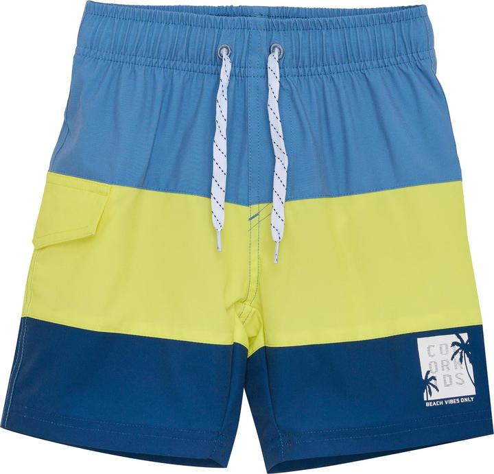 Produktbild Color Kids Badeshorts Colorblock Limelight (140)