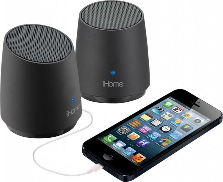 Produktbild iHome IHM89 Stero Mini Speaker (Netzbetrieb)